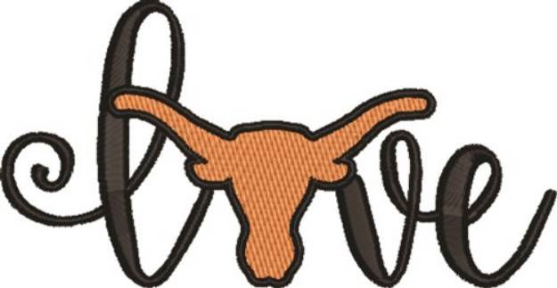 Picture of Texas 3 Small Machine Embroidery Design