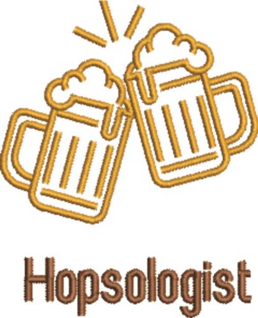 Picture of Hopsologist Machine Embroidery Design