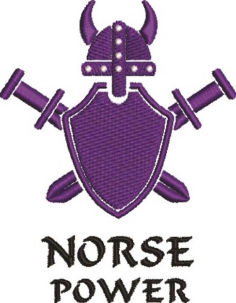 Picture of Norse Power Machine Embroidery Design