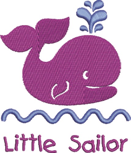 Little Sailor Machine Embroidery Design