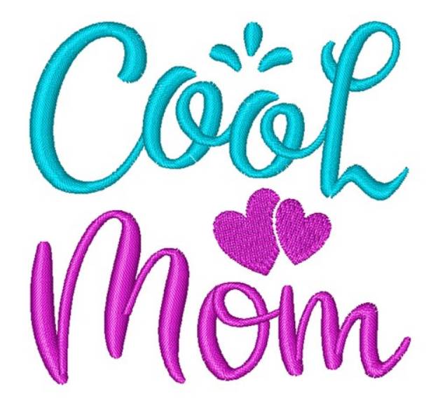 Picture of Cool Mom Machine Embroidery Design