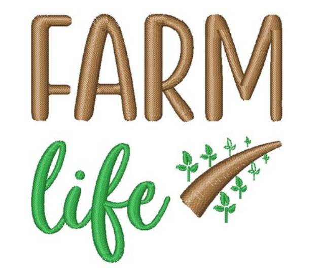 Picture of Farm Life Machine Embroidery Design