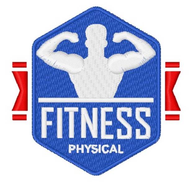 Picture of Fitness Physical Machine Embroidery Design