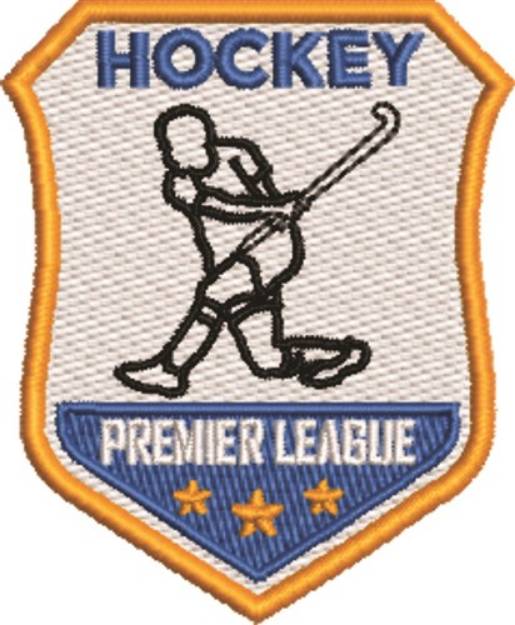 Picture of Hockey League Machine Embroidery Design