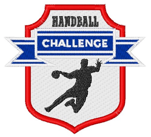 Handball Challenge Machine Embroidery Design
