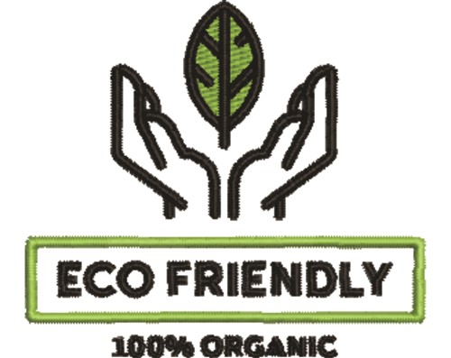 Eco Friendly Machine Embroidery Design