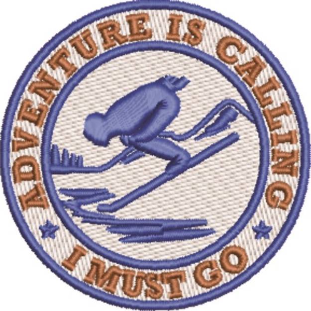 Picture of Adventure Calling Machine Embroidery Design