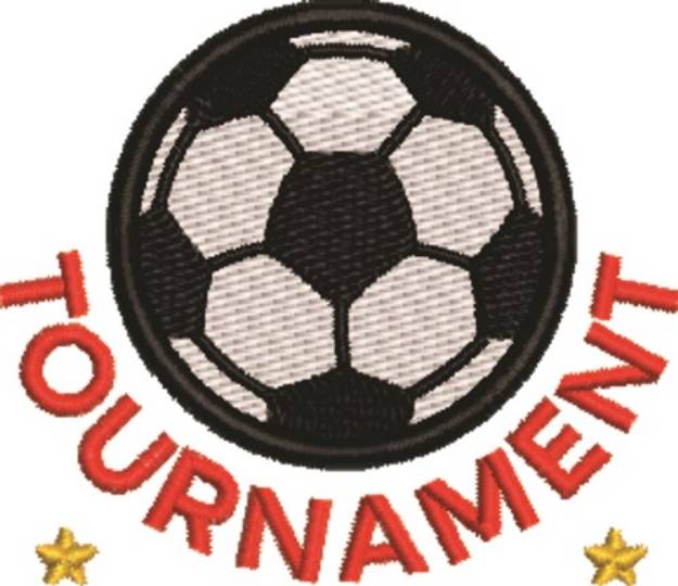 Picture of Soccer Tournament Machine Embroidery Design