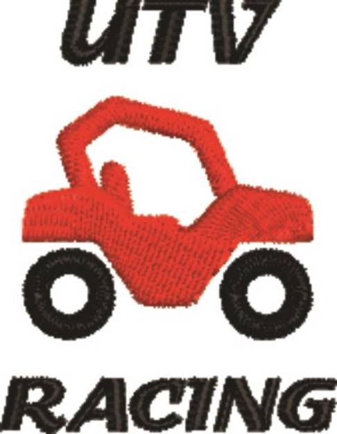 Picture of UTV Racing Machine Embroidery Design