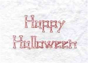 Picture of Happy Halloween Machine Embroidery Design