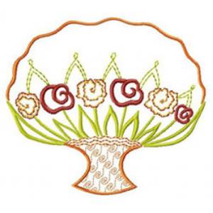 Picture of Bouquet Machine Embroidery Design