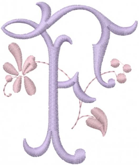 Picture of Monogram Alphabet Machine Embroidery Design