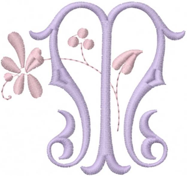 Picture of Monogram Alphabet Machine Embroidery Design