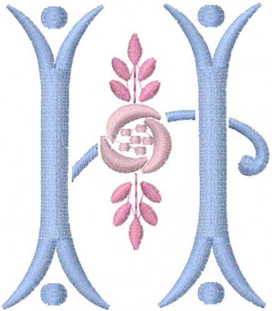 Picture of Monogram Alphabet Machine Embroidery Design