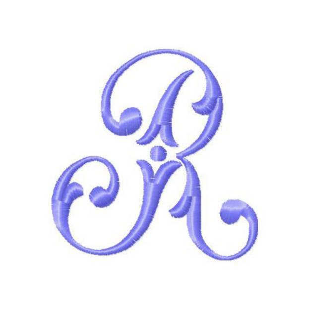 Picture of Monogram Alphabet Machine Embroidery Design