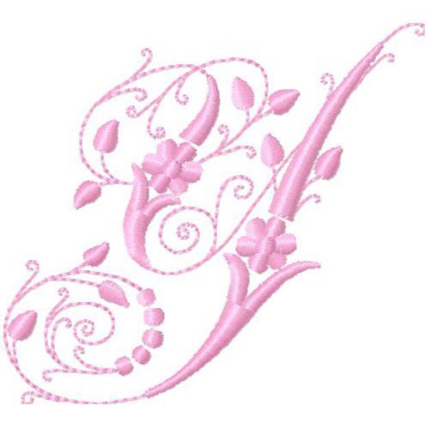 Picture of Monogram Alphabet Machine Embroidery Design