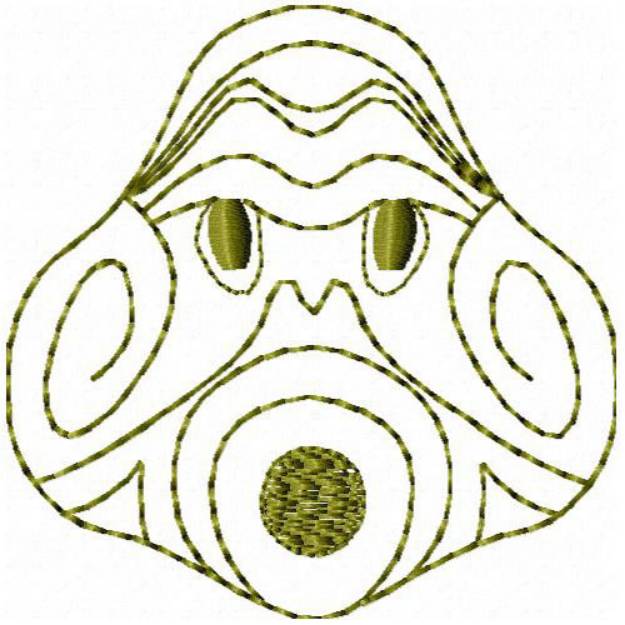 Picture of Etno Mask 4 Machine Embroidery Design