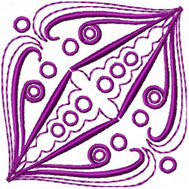 Picture of Swirls & Spirals Decoration Machine Embroidery Design