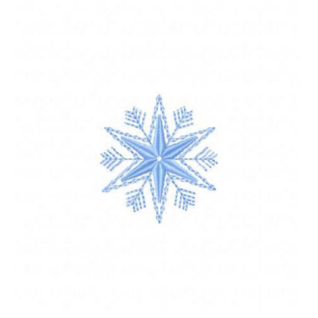 Picture of Snowflake 1 Machine Embroidery Design