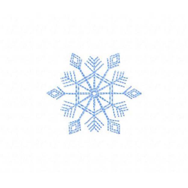 Picture of Snowflake 3 Machine Embroidery Design