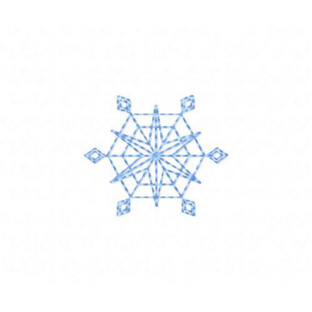 Picture of Snowflake 5 Machine Embroidery Design