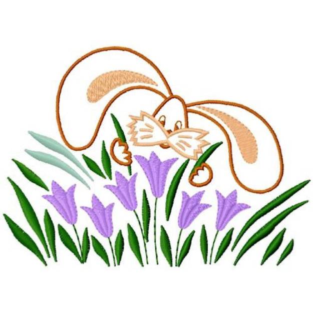 Picture of Easter Bunny Machine Embroidery Design