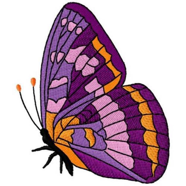 Picture of Butterfly Machine Embroidery Design