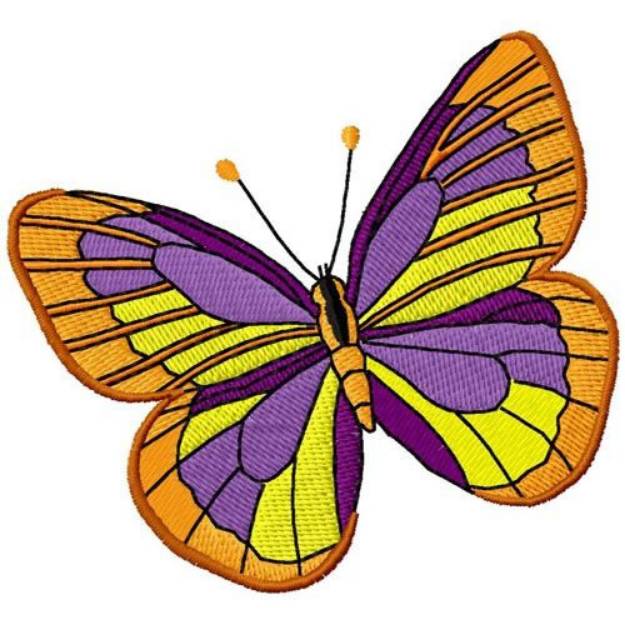 Picture of Butterfly Machine Embroidery Design