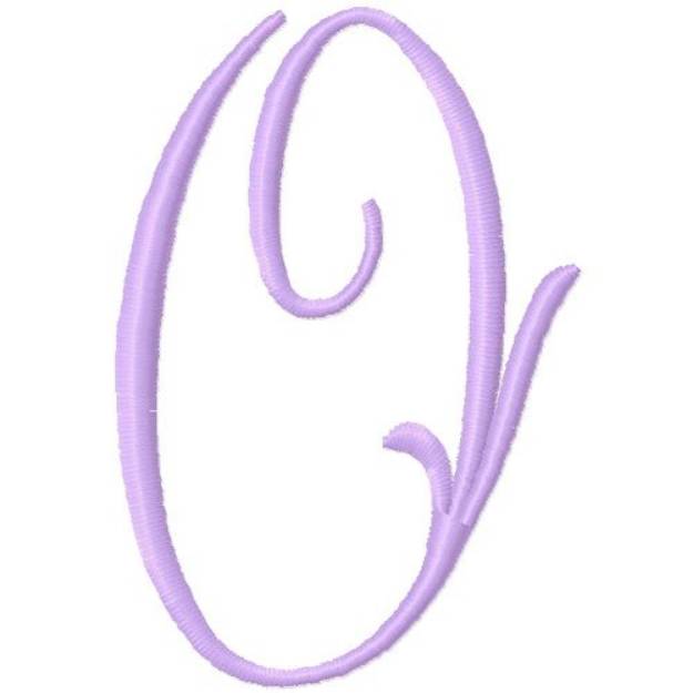 Picture of Monogram O Machine Embroidery Design