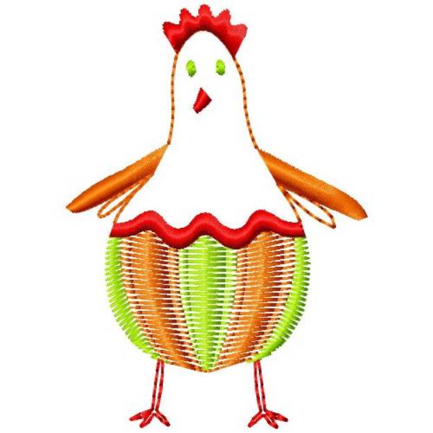 Picture of Baby Chicken Machine Embroidery Design