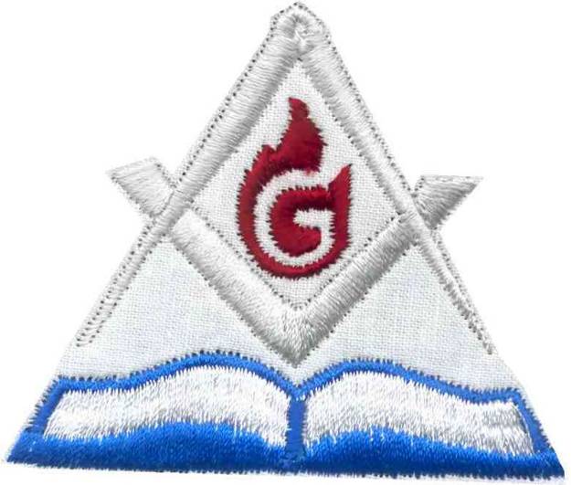 Picture of Masonic Symbol Machine Embroidery Design