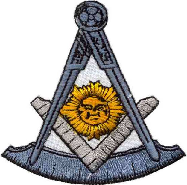 Picture of Masonic Emblem Machine Embroidery Design