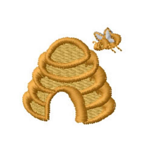 Picture of Beehive Machine Embroidery Design