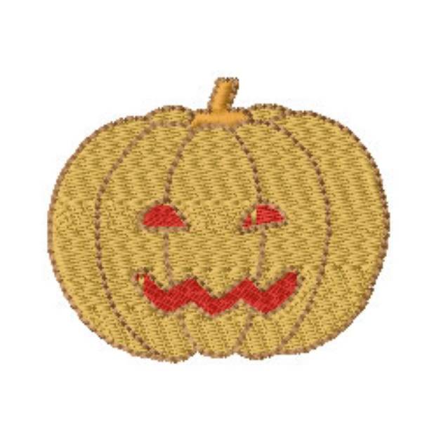 Picture of Pumpkin Machine Embroidery Design