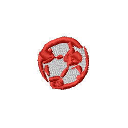 Abstract Soccer   Machine Embroidery Design