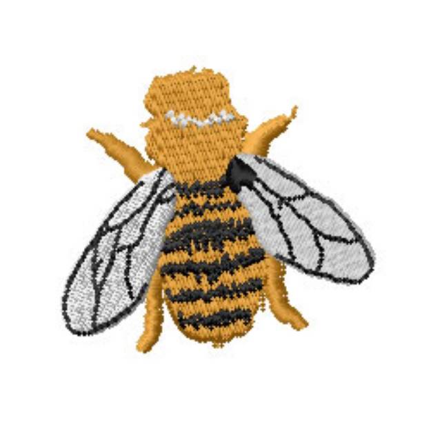 Picture of Bumblebee Machine Embroidery Design