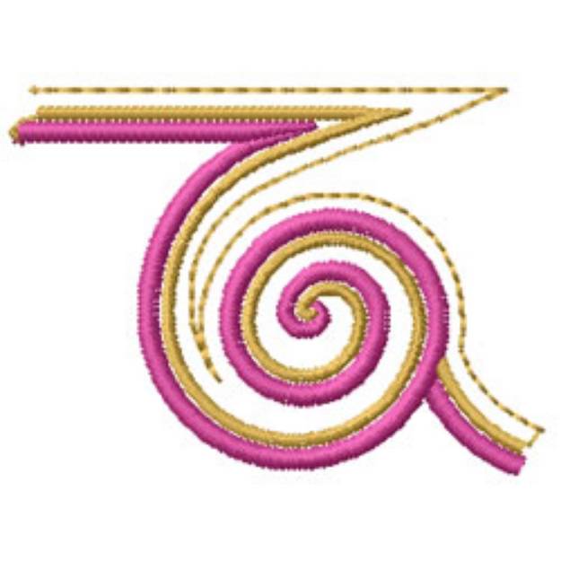 Picture of Swirl Pattern Machine Embroidery Design