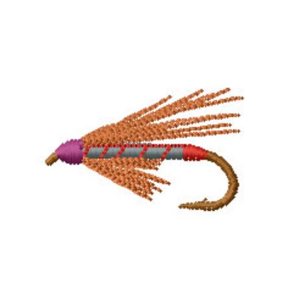 Picture of Fishing Lure Machine Embroidery Design