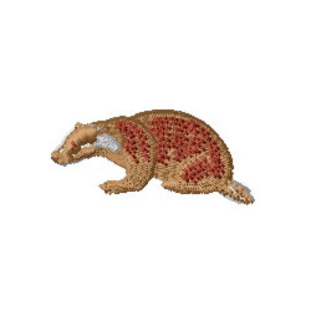 Picture of Badger Machine Embroidery Design