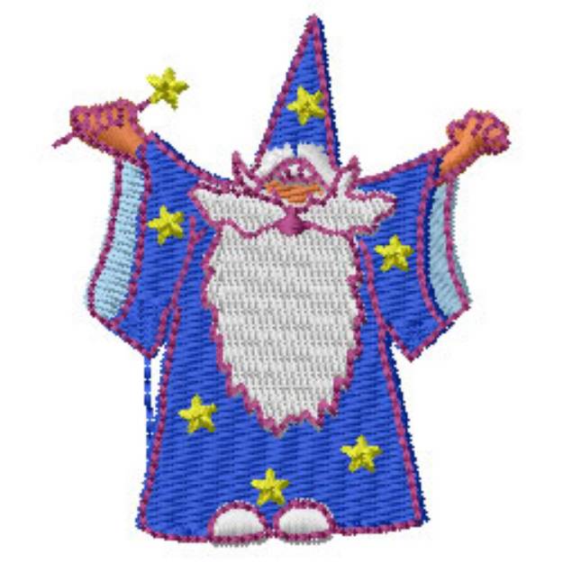 Picture of Wizzard Machine Embroidery Design