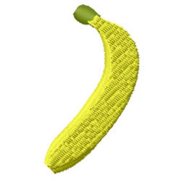 Picture of Banana Machine Embroidery Design