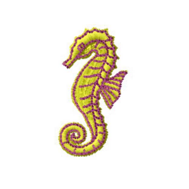 Picture of Seahorse Machine Embroidery Design