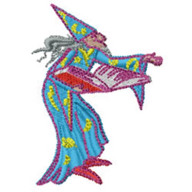 Picture of Wizzard Machine Embroidery Design