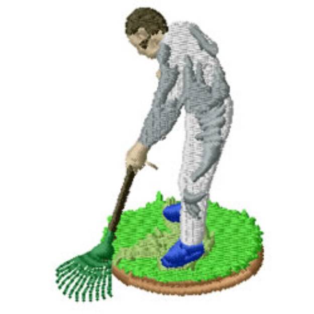 Picture of Gardener Machine Embroidery Design