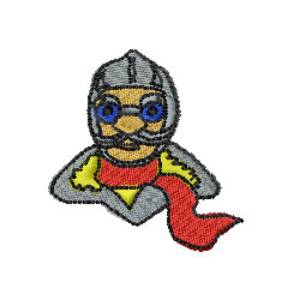 Picture of Diver Machine Embroidery Design