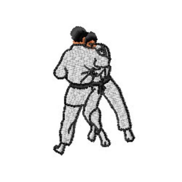 Picture of Judo Machine Embroidery Design