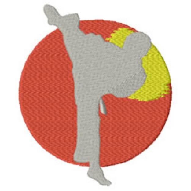 Picture of Kung-Fu Machine Embroidery Design