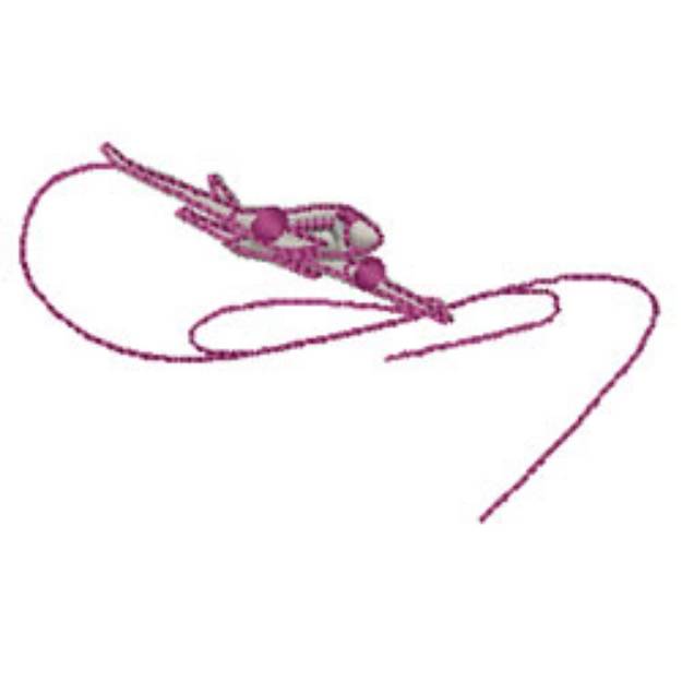 Picture of Plane Machine Embroidery Design