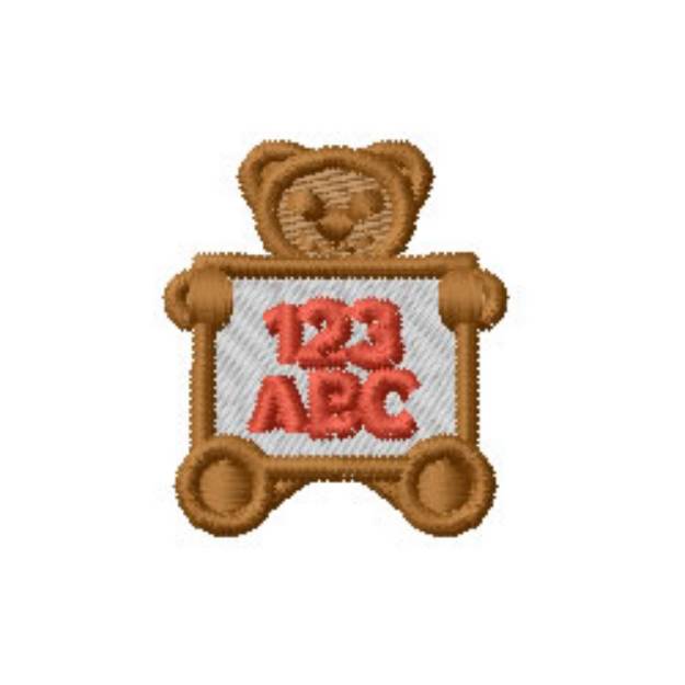 Picture of Teddy Bear Machine Embroidery Design