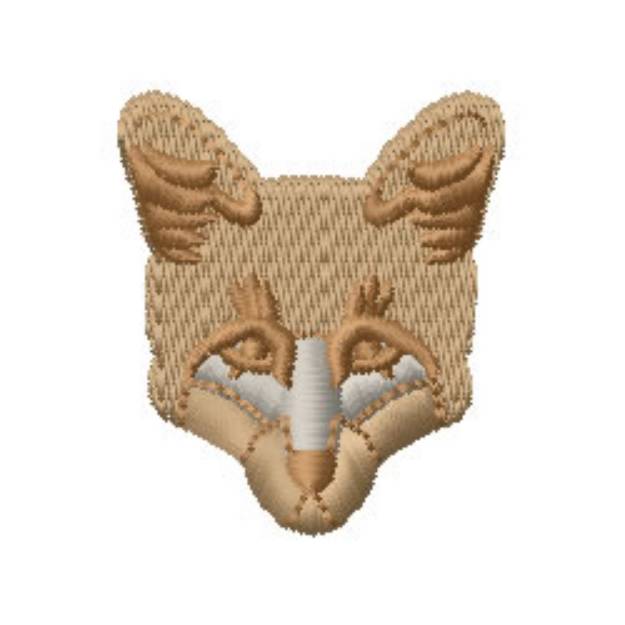 Picture of Fox Head Machine Embroidery Design